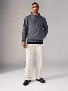 Custom <b>Men</b> Hoodie Pullover Hoodie Casual Streetwear Long Sleeve Hoodie <b>Top</b> Loose Fit Fleece Warm Winter Wear with Pocket - Product Image 4