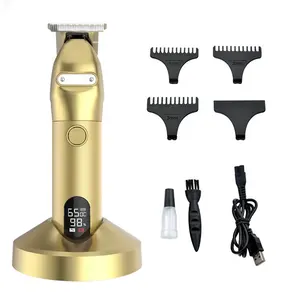 Skin Safe sensitive Waterproof electric Manscape Trimmer LED Light Body Grooming Trimmer Hair Clipper