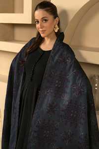 Customized OEM Islamic Clothing Latest Fashionable 2025 Soft Winter Warm <b>Ladies</b> Winter <b>Shawl</b> Outdoor Wear Women Wool <b>Shawls</b> - Product Image 2