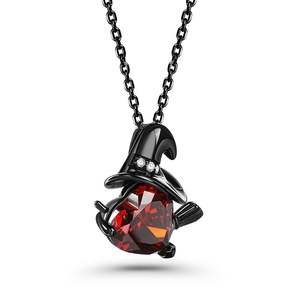Collier pendentif sorcière en argent sterling Jeulia, charme tendance - Product Image 2