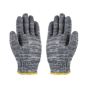 Gants de travail tricotés en coton à bas prix Vente directe en usine Gants en coton de qualité supérieure à bas prix Design personnalisé - Product Image 6