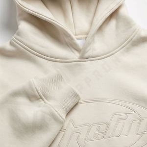 ชุดวอร์มผู้หญิงสไตล์วินเทจสุดเท่ ผ้าฝ้ายฟลีซ 100% เสื้อฮู้ดมีกระเป๋า สวมใส่สบายในฤดูหนาว พร้อมโลโก้พิมพ์ลายสกรีน - Product Image 4