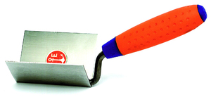Frattazzo Sagomato Sintesi in Acciaio Inox Art. 854/Is Cm. 12,5x10 - Product Image 1