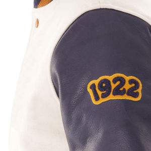 เสื้อแจ็กเก็ตมหาวิทยาลัยสำหรับผู้ชายเสื้อแจ็คเก็ตแบบสตรีทขนสัตว์และหนังสำหรับฤดูหนาวเสื้อผ้าดีไซน์เนอร์2025สตรีท - Product Image 6