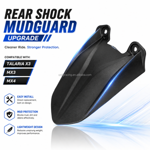 JFG RACING PP 摩托车后减震挡泥板适用于 Talaria MX3 MX4 MX5 电动越野车防溅板配件 - Product Image 2