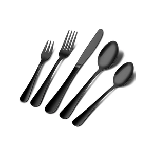 Ensemble de couverts en acier inoxydable de luxe le plus vendu pour les hôtels ou les cuisines et la restauration fine Disponible à bon prix - Product Image 3