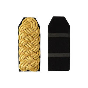 Precio al por mayor Charreteras más exigentes Hombros de cordón Hombros de lingotes de oro - Product Image 5