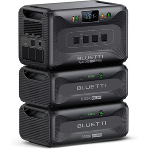เครื่องกำเนิดไฟฟ้าพลังงานแสงอาทิตย์ Apex 300 รุ่นใหม่พร้อมแผงโซลาร์เซลล์ 4 แผงขนาด 200W, แบตเตอรี่สำรอง LFP ความจุ 2764.8Wh พร้อมเต้ารับไฟฟ้ากระแสสลับ 6 ช่องขนาด 3840W - Product Image 3