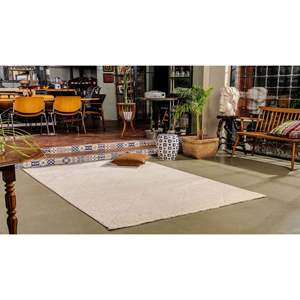 Alfombra Moderna Jolly de Netline Home Depot, Modelo Cream-JL001, Microfibra de Poliéster y Algodón, Antideslizante, Fácil de Limpiar y Duradera - Product Image 3