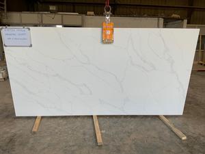 Calacatta GOLD vein QUARTZ countertop แผ่นหนา20มม.-30มม. ดีไซน์ทันสมัย - Product Image 5