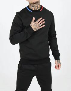 2025 nueva llegada personalizado Unisex gimnasio chándal hombres poliéster polar chándal conjuntos cuarto de cremallera Casual transpirable Invierno 2 1 - Product Image 5