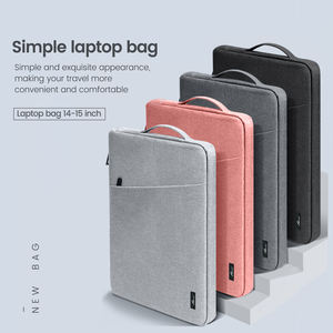 Mallette verticale grise pour ordinateur portable 14-15 pouces Étuis et housses pour ordinateur portable Produit - Product Image 3