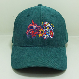 หมวกเบสบอลผ้าลูกฟูก6แผงใส่ได้ทั้งชายและหญิงปีกหมวกปีกโค้งลายการ์ตูนปักสแนปแบ็กสำหรับทุกวัยสปอร์ตเวียดนาม - Product Image 2