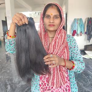 100% vietnamien cheveux humains perruques os droit vietnamien brut vague lâche cheveux naturel noir couleur faisceaux femmes Extensions de cheveux - Product Image 1