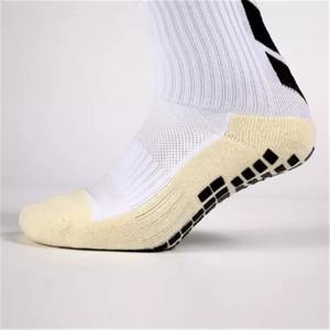 Chaussettes de sport de haute qualité pour l'équipe de football, chaussettes de football, design personnalisé, écologiques, séchage rapide, coton, chaussettes tubulaires de sport - Product Image 1