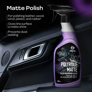 Polyrole 600 ML Matte Grape Parfumée Car Polish & Dashboard Care Cleaner Efficace pour le polissage et l'entretien des véhicules - Product Image 3