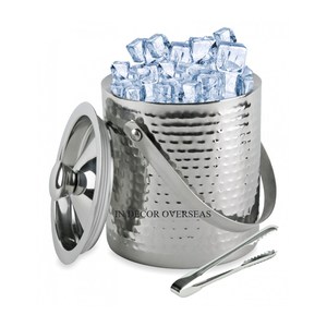 Eco Friendly Top Quality Stainless Steel Silver Shiny Polished Ice Bucket Beverage Tub For Wedding Parties Barware Drinkware - Product Image 4