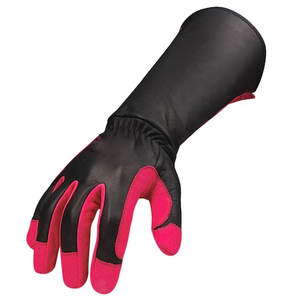 Gants de soudage en cuir Vente en gros Cuir de vache fendu Fabrication d'usine Gants de soudage de sécurité de haute qualité - Product Image 5