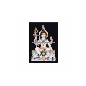 White Marble Statue of Lord Shiva - Product Image 1