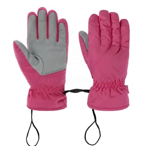 OEM Men Inter Ski Mittens Gloves Warm Waterproof Skiing Sport Gloves For Men Easy To Wear Ski Gloves
