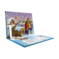 Libros de tapa dura con diseño de Edicart, palabras cotidianas, elementos 3D, educativos, coloridos, historias clásicas para niños, 8 artículos, 14