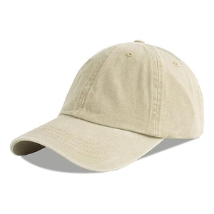 Casquette de baseball délavée ajustable en coton uni pour hommes et femmes meilleure qualité de casquettes de baseball de style classique - Product Image 5