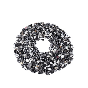 Chip de ágata de cebra de cristal, piedra suelta, piedras preciosas en bruto, chip de piedra caída, cristal curativo natural, gravas, guijarros, Ágata - Product Image 4