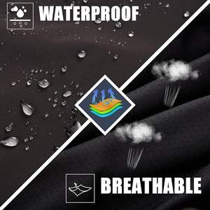 Golf Windbreaker Hooded for <b>Men</b> Waterproof Lightweight Windproof Eco-Friendly <b>Jacket</b> for Hiking <b>Cycling</b> Running Camping - Product Image 5