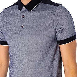 Nouvelle tendance pour hommes pulls en coton de qualité supérieure polos en tissu personnalisé grande taille polos pour hommes - Product Image 5