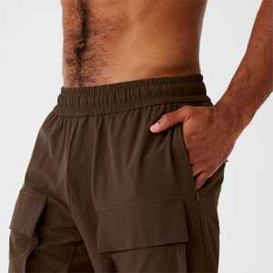 Custom Logo Versatile Mens Ripstop <b>Trousers</b> with Convertible Features Easily Transforms Into <b>Shorts</b>, Equipped with Secure Zipper - Product Image 5