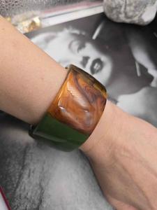 Bracelets et joncs en résine pour femmes, nouvelle collection, bijoux de style ange pour les fêtes et les mariages, haute qualité - Product Image 2