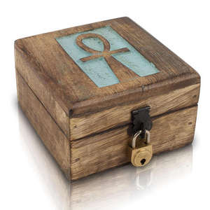 กล่องไม้ออกแบบล้างด้วยมือแกะสลักสีขาวสำหรับจัดเก็บเครื่องประดับกล่องไม้ของขวัญ - Product Image 4