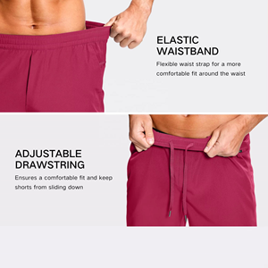 Shorts de course pour hommes, norme internationale, légers, athlétiques, production OEM personnalisée - Product Image 2