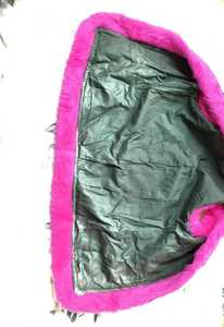 Chaquetas de piel sintética sin mangas para mujer, chaqueta Bohemia con cuentas totalmente a mano, 2022 - Product Image 4