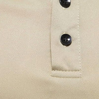 Chemise décontractée pour homme en gros, coupe ample, col rabattu, manches courtes, en tissu toile polyester/coton, écologique et respirante