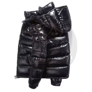 Fermeture éclair complète confortable de couleur noire de grande taille à taux d'usine Service OEM dernier style produit vêtements pour hommes Vestes bouffantes - Product Image 2