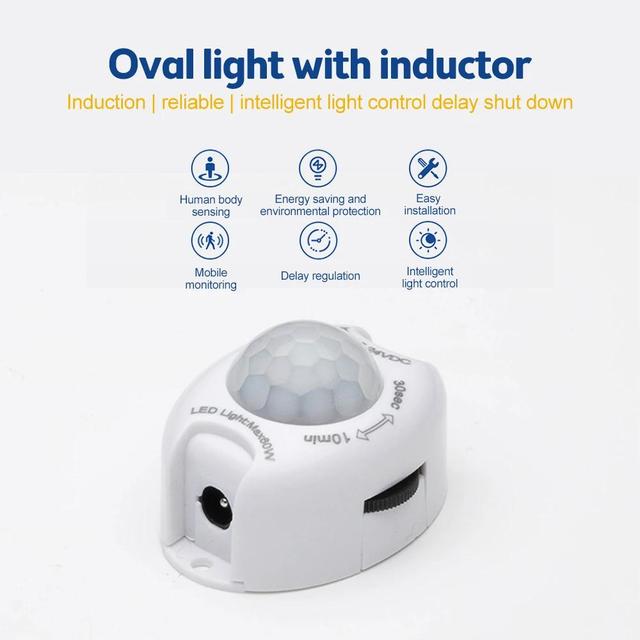 Light Sensor Switch Motion Security Floodlight Sensor DC5V24V Human Body Induction Sensor Detector Inductor Switch