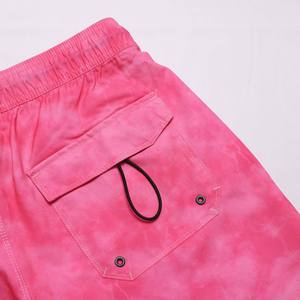 Conjunto de pantalones cortos de secado rápido y transpirable de algodón 100% de estilo callejero sólido para hombre nuevo de fabricación de fábrica para el verano - Product Image 4