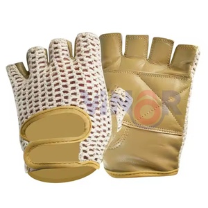 Gants de musculation sans doigts les plus vendus, gants de sport incurvés à dos ouvert pour la remise en forme, le cross-fit et l'entraînement - Product Image 1