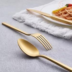 Juego de Cubiertos de Acero Inoxidable de Calibre Grueso para Catering, Hoteles y Fiestas |   Cubiertos Modernos Ecológicos para Uso Profesional - Product Image 4