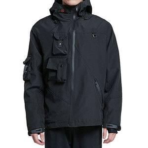 Chaqueta Techwear de alta calidad para hombre, ropa de calle, prendas de vestir exteriores impermeables para tendencias de moda, chaqueta Techwear para hombre - Product Image 4