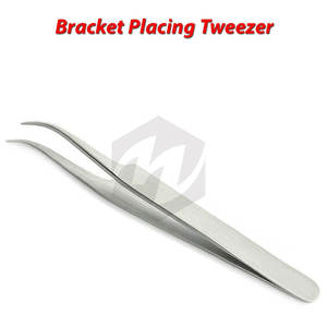 Soporte de colocación de pinzas de 12cm de acero inoxidable, instrumentos médicos de ortodoncia Dental, herramientas de colocación de soporte, ortodoncia - Product Image 2