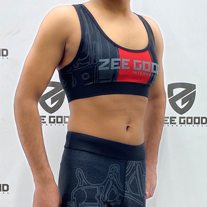 สปอร์ตบราออกกำลังกายสำหรับผู้หญิงบราออกกำลังกายเอวสูงไร้รอยต่อมีโลโก้ออกแบบได้ตามต้องการ - Product Image 2