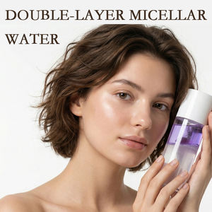 Démaquillant <span class=keywords><strong>doux</strong></span> double couche avec logo personnalisé Eau démaquillante mélangée à base d'huile minérale <span class=keywords><strong>Nettoyant</strong></span> pour le visage <span class=keywords><strong>doux</strong></span> pour la <span class=keywords><strong>peau</strong></span> - Product Image 6