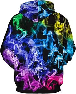 Sweat-shirt à capuche de haute qualité avec impression par sublimation, logo personnalisé, design haut de gamme, vêtements décontractés, sweat-shirts pour hommes sublimés - Product Image 2