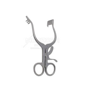 Retractor Manual de acero inoxidable, ligero, acabado liso, fácil de limpiar, estructura de alta resistencia, ecológico para uso en UCI hospitalaria - Product Image 1