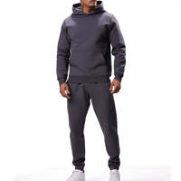 Dernier design unisexe, survêtement de sport décontracté à capuche imprimé, grande taille, pour l'hiver, jogging, fitness, motif uni, 100% coton