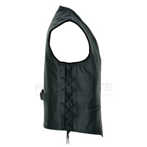 Vêtements décontractés Gilet en cuir pour hommes à prix raisonnable Gilet en cuir pour hommes, respirant et chaud pour l'hiver En stock - Product Image 5