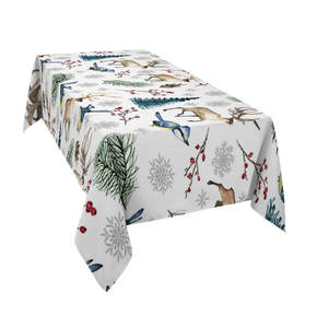 Mantel bordado de tamaño personalizado de algodón puro con logotipo privado de la mejor calidad - Product Image 2