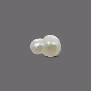 Perla de Basra de 2.05 Quilates, Perla Natural de Agua Dulce Blanca en Forma de Arroz para Joyería - Product Image 1